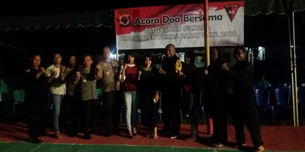 Doa Bersama Juga Menjadi Bagian Kesiapan Satgas BKO Songsong Pilkada Serentak 2018