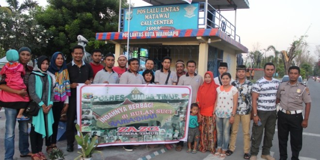 Isi Kegiatan Positif di Bulan Ramadhan, Komunitas ZAZg Sumba Timur Bagi-bagi Takjil Gratis