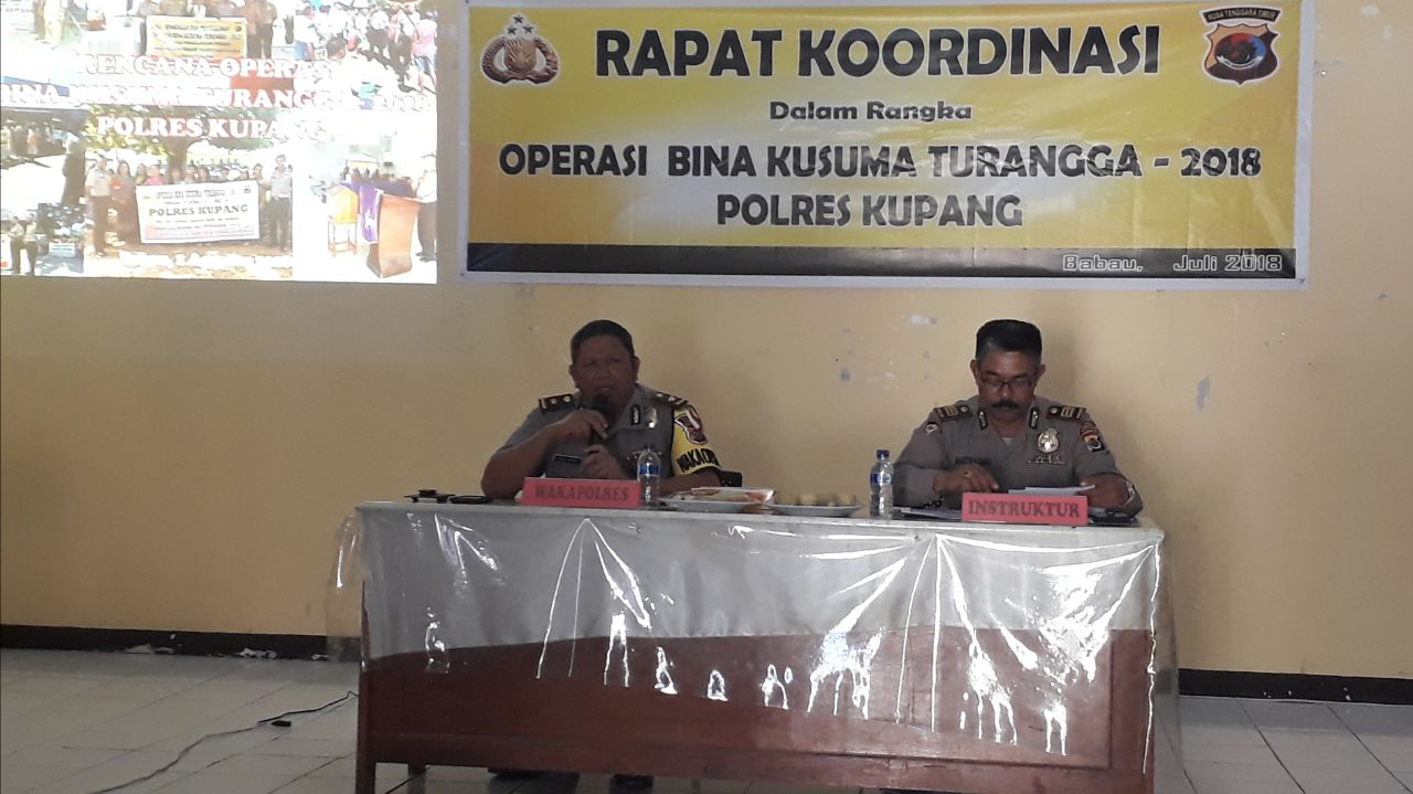 Lat Praops Bina Kusuma 2018 Polres Kupang