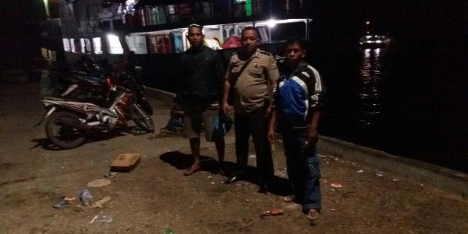 Polsubsektor KP3 Laut Waikelo Sumba Barat Gelar Patroli Malam