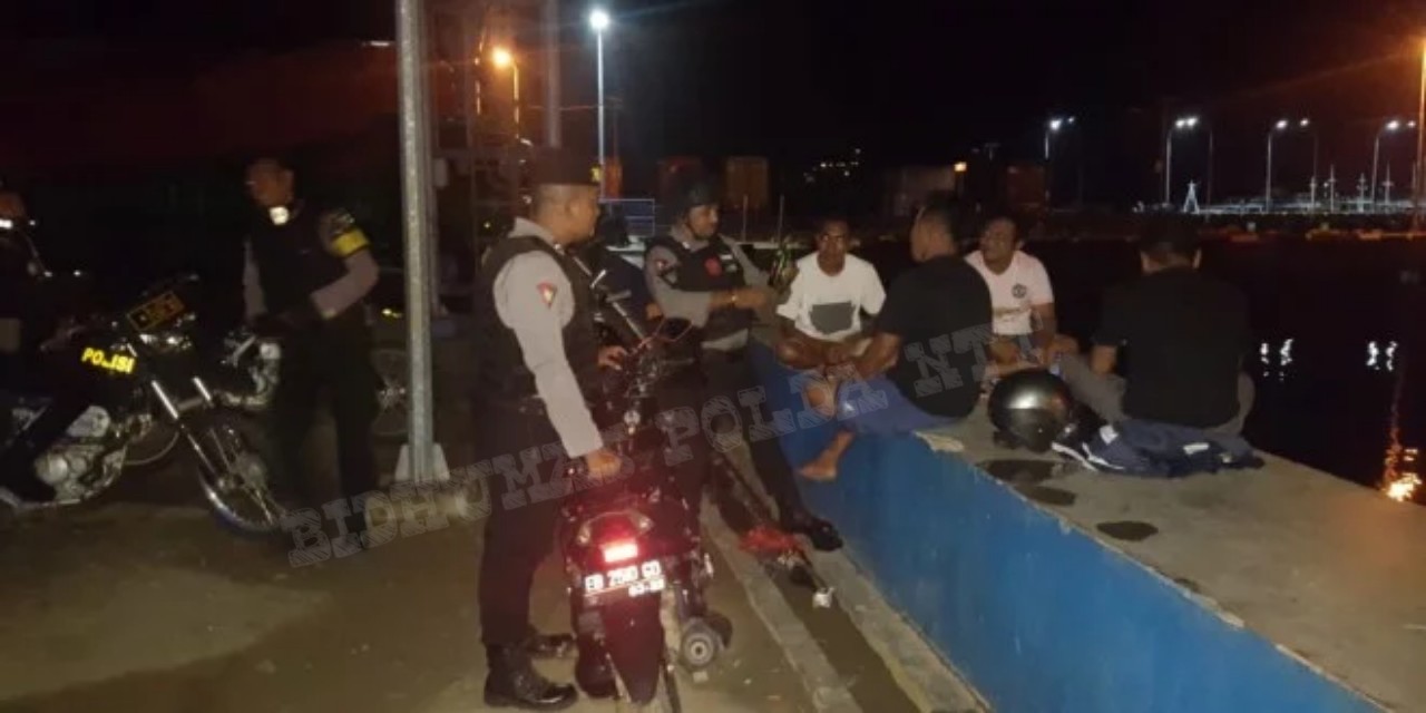 Samapta Polres Mabar Laksanakan Patroli Malam di Kota Labuan Bajo