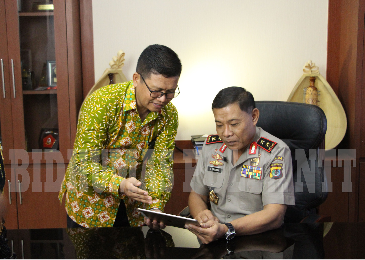 Kapolda NTT Melaporkan SPT Tahunan melaluli E-Filing