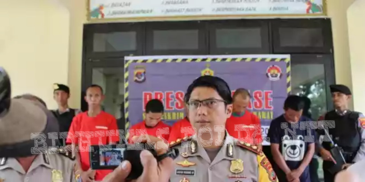 Polres Manggarai Barat Ungkap Empat Kasus Kejahatan