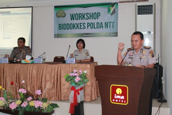 Bid Dokkes Polda NTT Gelar Kegiatan Workshop