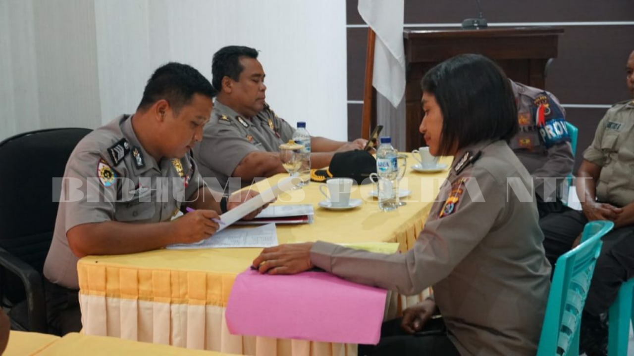 Itwasda Polda NTT Lakukan Monitoring Program Quick Wins di Polres Belu