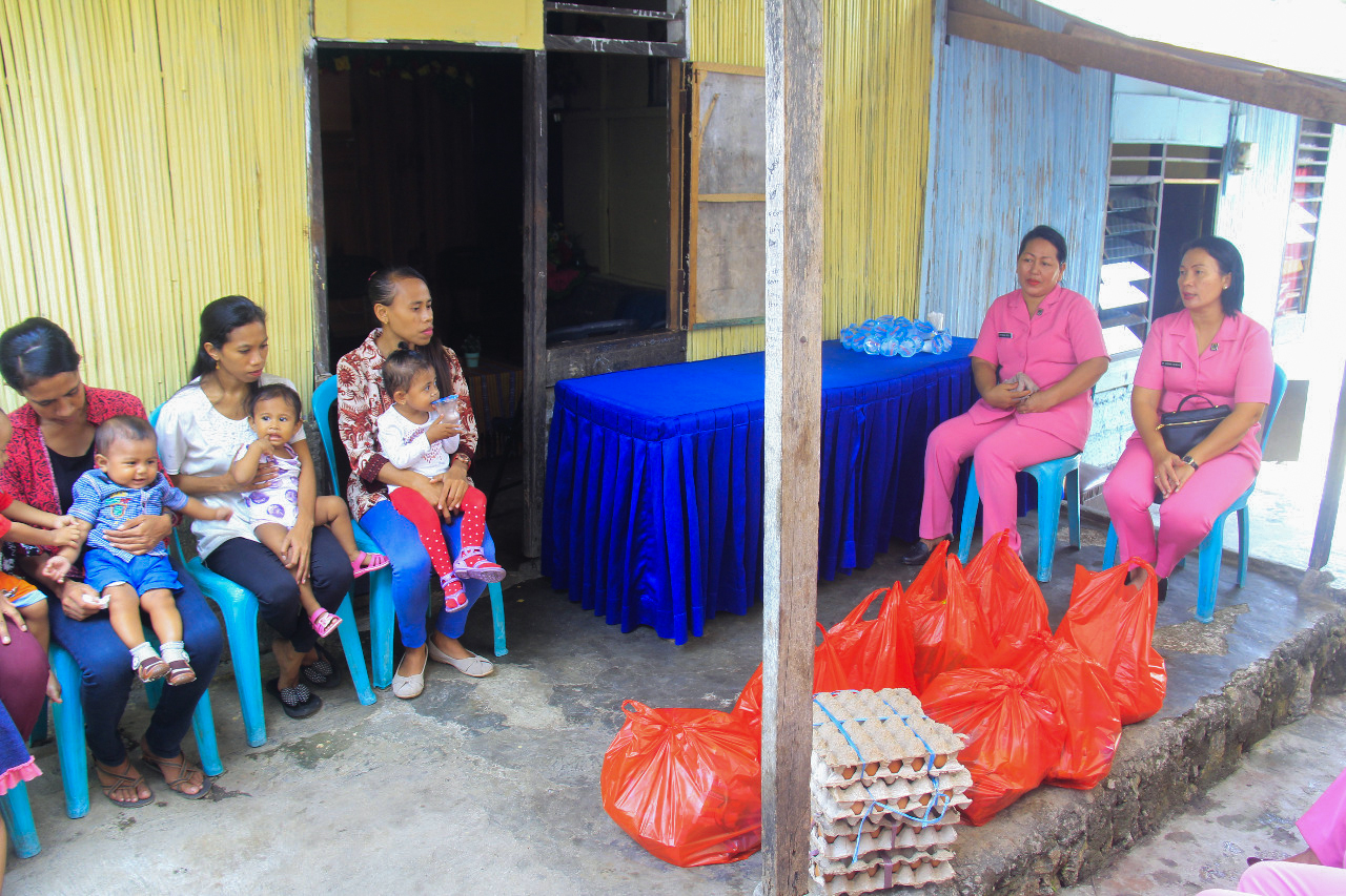 Anjangsana Bhayangkari Cabang Satrbimobda NTT