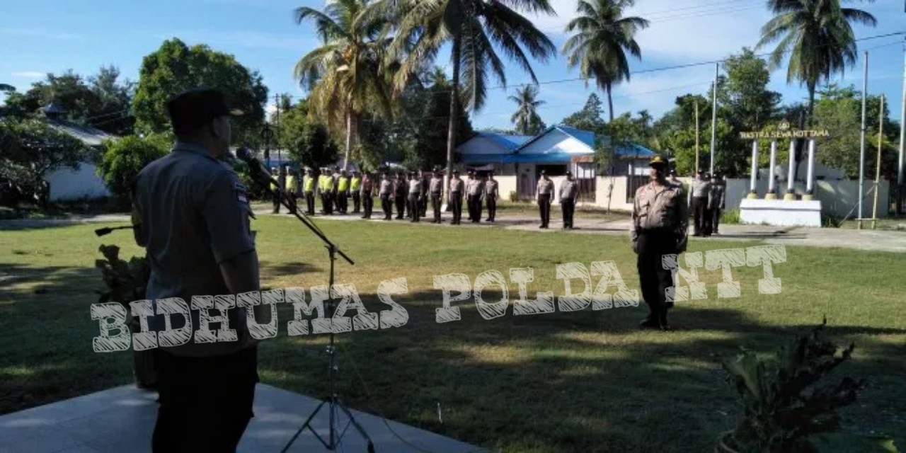 Kapolres Sumba Timur Pimpin Apel Siaga I Dalam Rangka Hari Buru Internasional