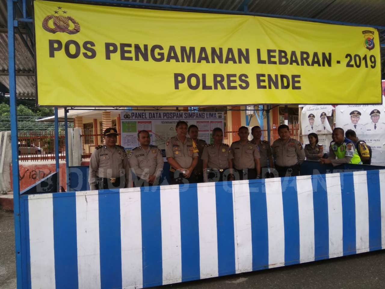 Tim Wasops Ketupat Turangga 2019 Polda NTT Lakukaan Pengecekan dan Pemeriksaan di Polres Ende