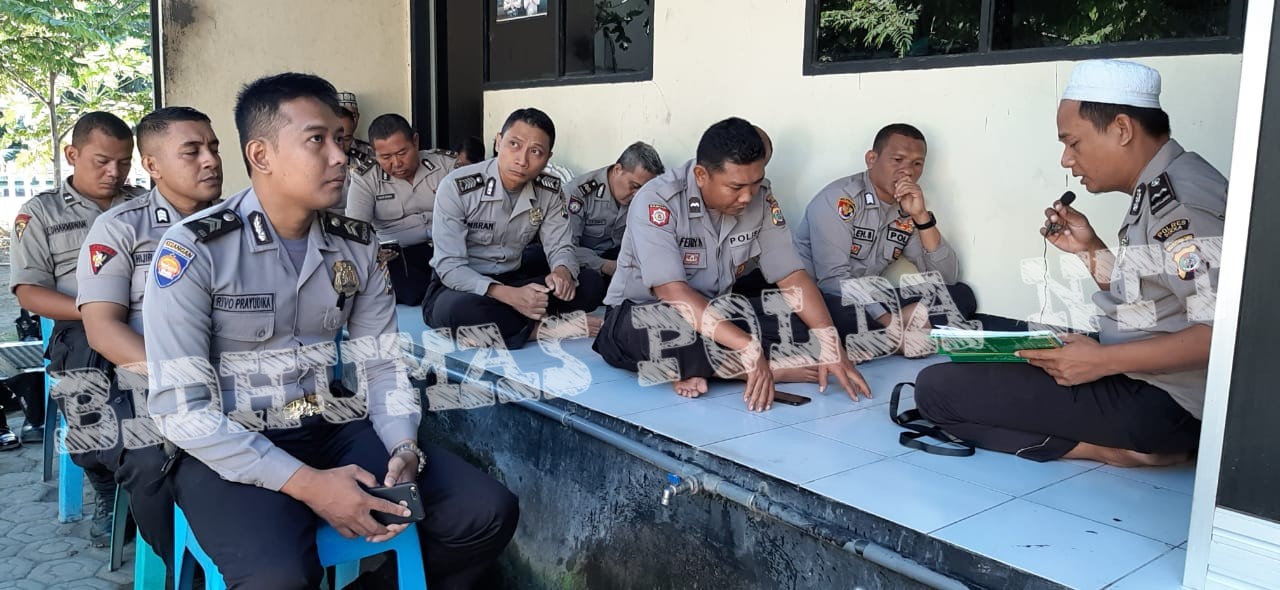 Bentuk Karakter Personel, Polres Sikka Gelar Binrohtal