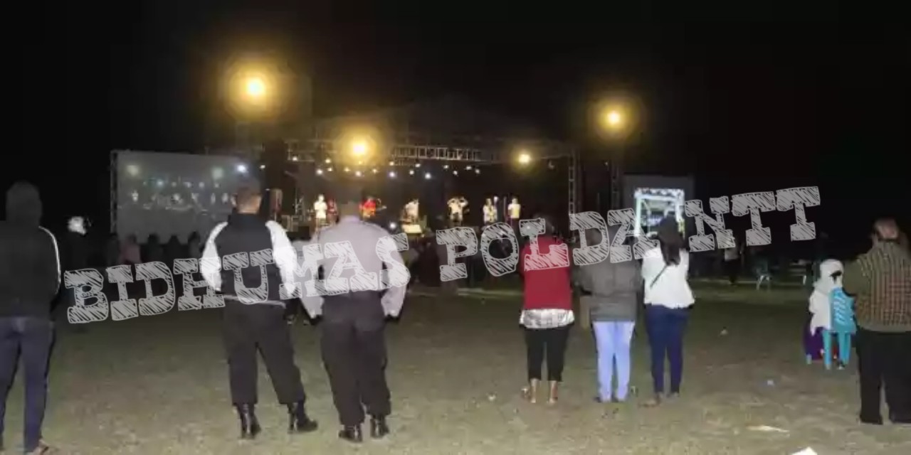 Beri Rasa Aman, Personel Polres TTU Amankan Jalannya Festival Rohani True Love