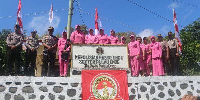 Kunjungan Kerja Kapolres Ende Ke Polsek Pulau Ende