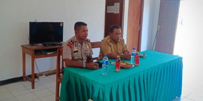 Tatap Muka dengan para Kepala Desa, Kapolsek Weliman Minta Dana Desa Dioptimalkan untuk Kebutuhan Masyarakat