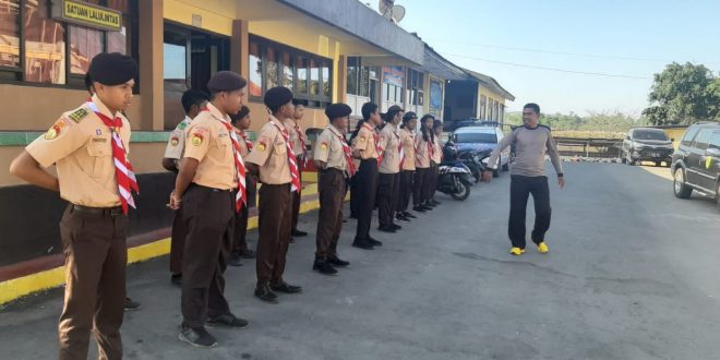 Polres TTS Laksanakan Pelatihan Pramuka Saka Bhayangkara
