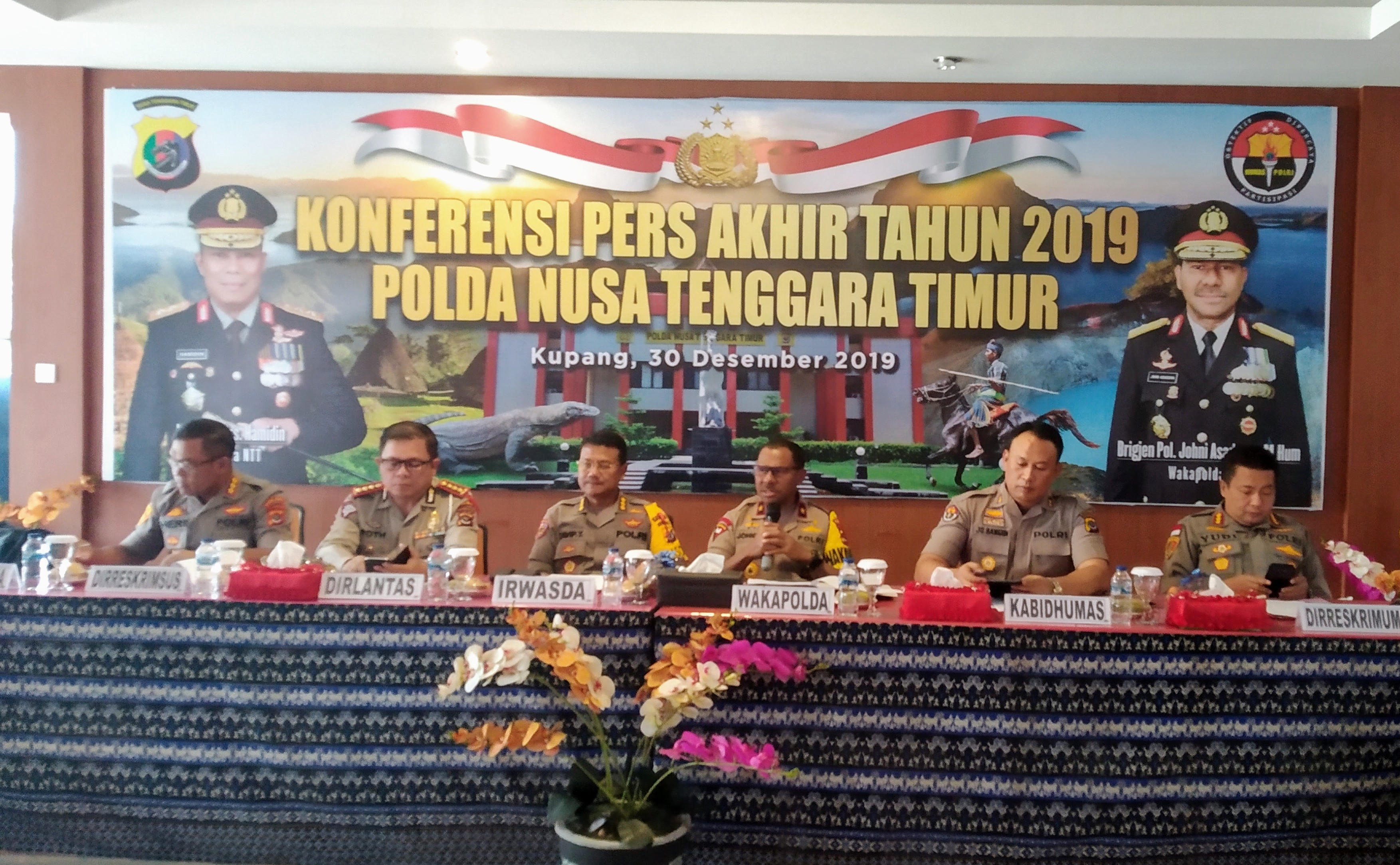 Trend Laka Lantas Tahun 2019 di Wilkum Polda NTT Turun 11, 21 %