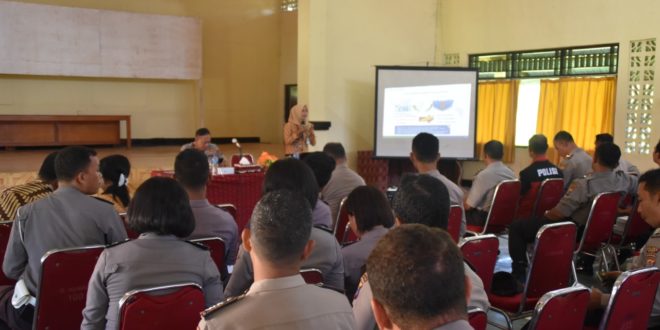 Tingkatkan Pemahaman, Personel Polres Manggarai Barat ikut sosialisasi BPJS Kesehatan