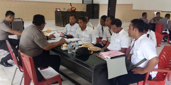 Tim Itwasda Polda Nusa Tenggara Timur Lakukan Wasrik Tahap I Tahun 2020 di Polres Ende
